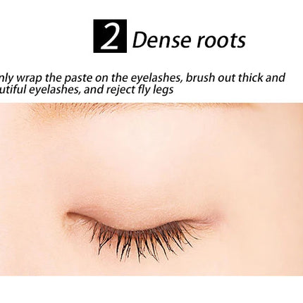 1 pcs 4D Silk Fiber Eyelash Lengthening Mascara Waterproof Long Lasting Eyelashes Black Eyelash Extension Makeup 3D Mascara Cos