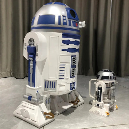 Star Wars R2-d2 960ml Moka Hand Coffee Maker Cartoon Robot Office Home Manual Thermal Stainless Steel Pressing Mini Coffee Pot