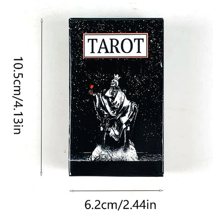 Hot Selling Tarot Cards Family Gathering Leisure Entertainment Cards Prediction Divination Deck Tarot Board Playing Card Game