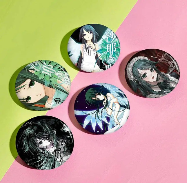 Classic Horror Game Saya No Uta Anime Brooches Cute Cartoon Badge Jacket Jeans Lapel Pin Gift Accessorie