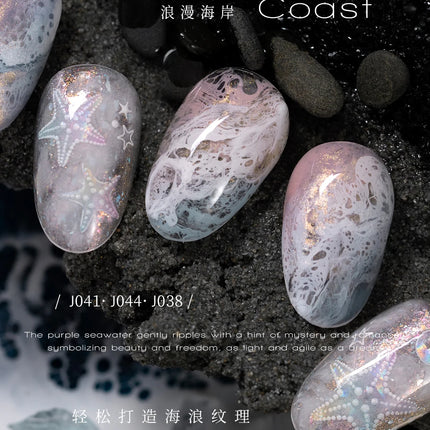 MR NAIL 10color Wave Gel Nail Halo dye Nail Art Bubble Hole Gel Rapid Smudging Special For Marble Wave Nail Art For Nail Salon