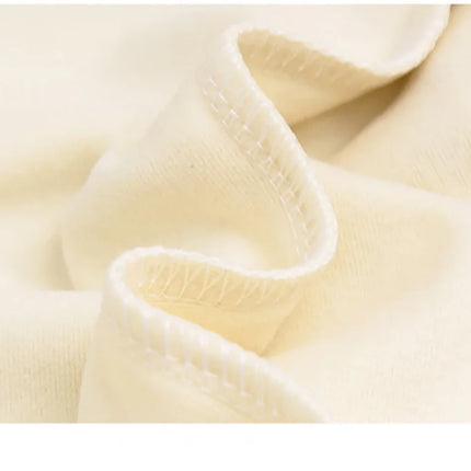 Autumn-Winter Girls Long Sleeve Solid Color Ruffled Collar T-Shirt Girls Fashionable Comfortable Everyday Wear T-Shirt