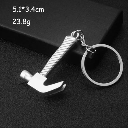 Creative Speed Gearbox Keychain Gear Head Pendant Keyring for Car Key Turbo Hub Brake Disc Charms Shock Absorber Keys Holder