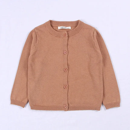 Spring Cotton Sweater Top Baby Children Clothing Baby Boys Girls Cardigan Boys Girls Knitted Cardigan Sweater Kid Spring Clothes