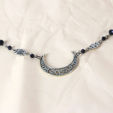 Vintage Moon Pattern Accesorios Mujer Head Chain Beads Hair Jewelry Party Wedding Headband for Women Crown Pince Cheveux Femme