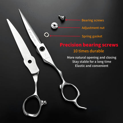 Hairdressing Scissors 6.0, 6.5, 7.0 Inch Tijeras Peluquería Profesional, VG10 Material, Japonesa Artesanal, Professional Scissor
