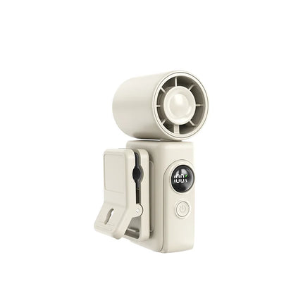 Portable Handheld Fan Mini Clip Fan With Umbrella Holder Function USB Rechargeable Personal Cooling Fan For Outdoor Camping