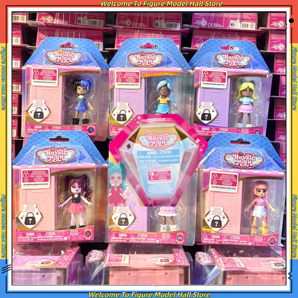 In Stock Hot Spot Girl Heart Magic Action Figures Royale High Mysterious Friend Series Mini 1 Doll 3 Inch Changeable Doll Toys