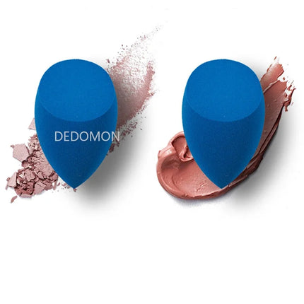 Blue Beauty Set Gourd Water Drop Puff Makeup Puff Set Colorful Cushion Cosmestic Sponge Tool Wet and Dry Use Makeup