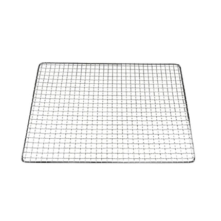 Outdoor Camping Barbecue Grilling Part Grates 304 Stainless Steel Rectangle Square BBQ Net Mesh Grill NonStick Baking Mat