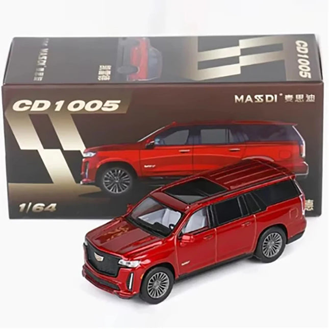 MASSDI 1:64 Scale Escalade/Suburban/CT6 Alloy Simulation Car Model Classic Adult Collection Static Display