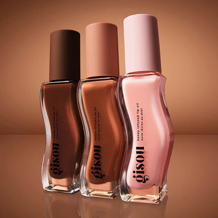 Gisou New Colors Glazed Plum Lip Balm Lip Oil Gloss Care Of The Lips Benetitnt For Lips Plumping Exfoliating Plumping Gloss