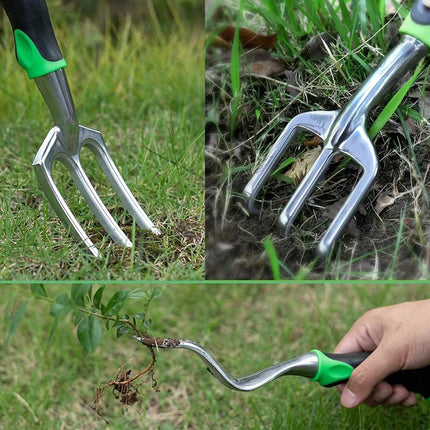 Garden Tool Set Garden Bag With Trowel Cultivator Hand Rake Transplant Trowel Gardening Gloves For Weeding Loosening Soil