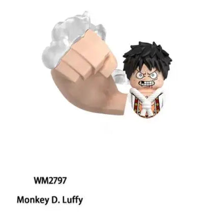 Nika Luffy Five Gear Action Figure Model Kit WM6194 WM6193 DY601S DY602S DY684 DY639 DY676 Mini Assembly Toys Children Gift
