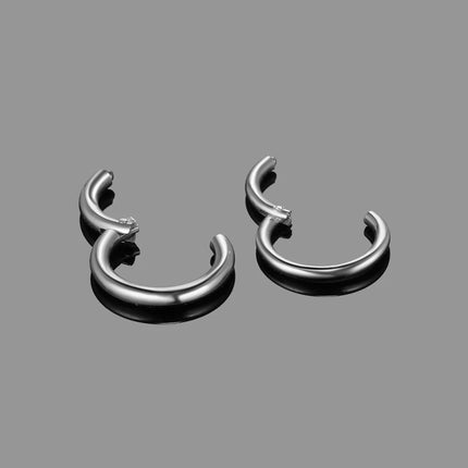 1PC Hinged Segment Nose Hoop Rings Women Surgical Steel Nose Rings Septum Clicker Ring Ear Daith Hoop Earring Piercing Jewelry