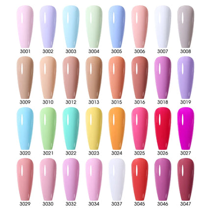 Clou Beaute Gel Nail Polish Neon Brown Royal Blue Red Green Pastal Nude Nail Art Varnishes Gel Lacquer HEMA/TPO FREE UV Gel Nail