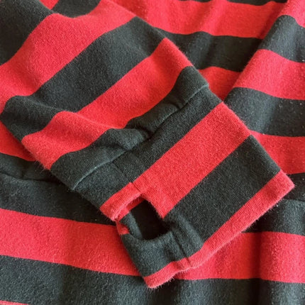 E-girl Gothic Emo Mall Goth Sweatshirts 2000s Retro Y2K Grunge Cyber Scene Striped Zip Up Hoodies Harajuku Jackets Coat Outfits