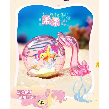 Hasbro My Little Pony Ocean Magic Bottle Series Trendy Blind Box Toys Twilight Sparkle Rainbow Dash Applejack Collect Ornaments