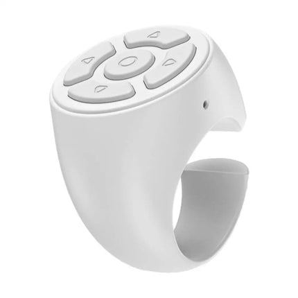 Wireless Finger Scroller with Ring Design, Fingertip Remote Control for Mobile Phones, Photo Clicker Function, Solves One-Handed