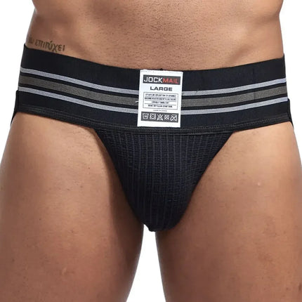 JOCKMAIL Men LowRise Anga Hombre Sexy Underwear Briefs Gay Penis Pouch Wonderjock Bikini Underwear Man Jockstrap Thong Lingerie