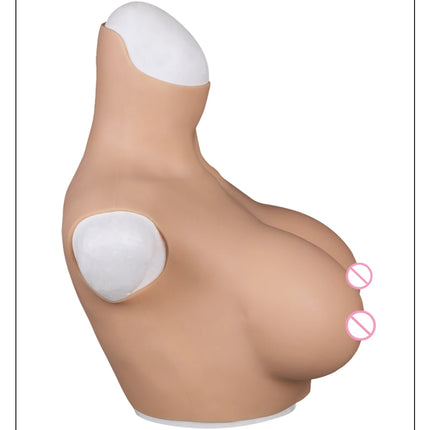 Dokier Silicone Breast Forms Fake Artificial Huge Boobs for Mastectomy Crossdresser Transvestite Sissy Drag Queen Cosplay Chest