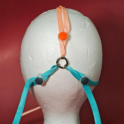 Man Woman Restraint Tools Toys Adults Video Triple Point 304 Stainless Steel Nose Hook 304 Mental Erotic Toys Adjust Rope Face