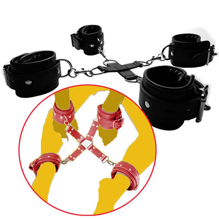 4handcuffs +Cross clip Hogtie Cosplay Furry cop roleplay Hot Ankle Footcuff porn Adult SM Sex Games erotic set cosplay