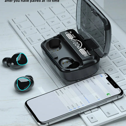 New Arrival M10 Earphone Wireless Headset High Quality Perfect Sound Earbuds Sports Game Music BT Headphone with Power Bank