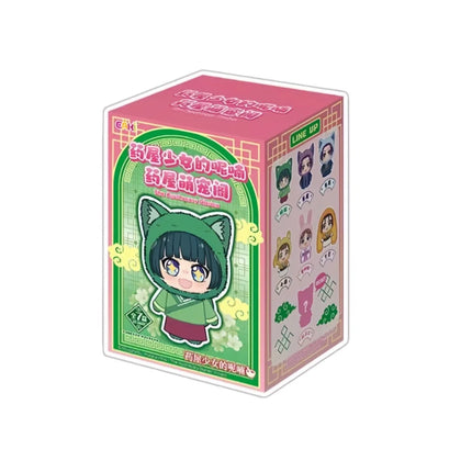 In Stock Genuine EAKI The Apothecary Diaries Cute Pet Pavilion Series Blind Box Anime Figure Mao Mao Kawaii Cute Doll Toys Gift