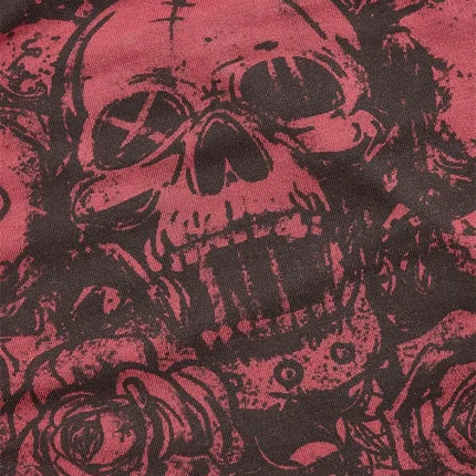 Skull Printed Off the Shoulder Tube Top for Women Summer Sexy Goth Y2K Clothes Slim Fit Crop Top Streetwear Club Wear