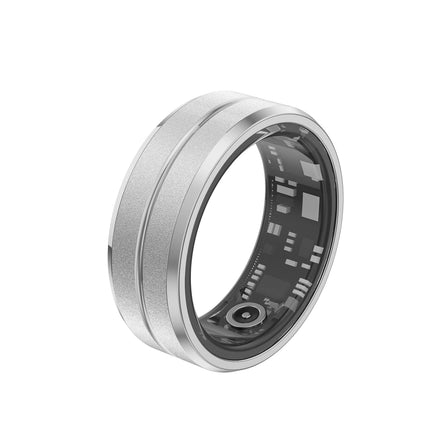 Smart Ring Heart Rate & Blood Oxygen Monitor with Photography Sleep Tracking Exercise Monitor Waterproof SR01 with Charging Case