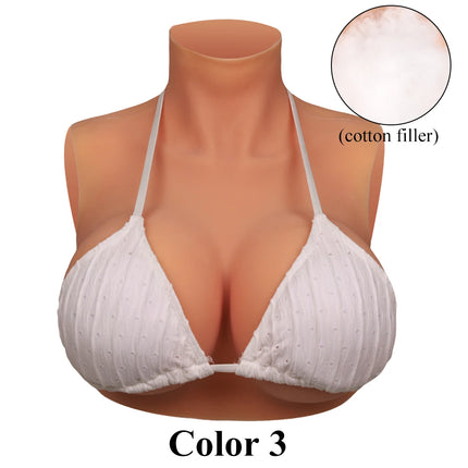 Silicone Crossdressing Boobs Fake Silicone Breast Forms Huge Boob B/C/D/F/G Cup Transgender Drag Queen Shemale Cosplay