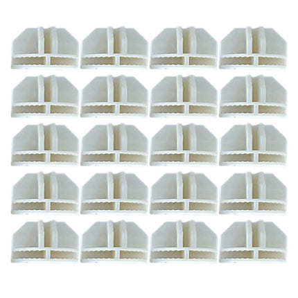 Set of 20 Storage Closet Cube Replacement Grid Connectors Grid Corner Cube
