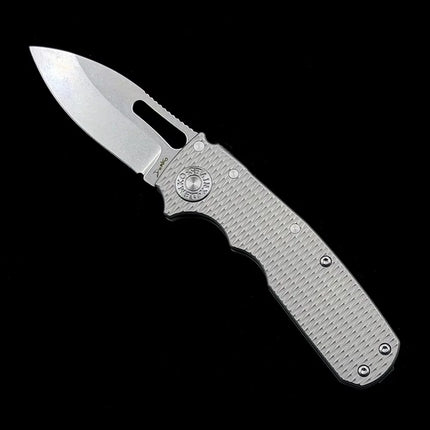 Andrew Demko Shark Cub Deep Carry Ceramic Bearing Titanium Handle Mark S35VN  Folding knife