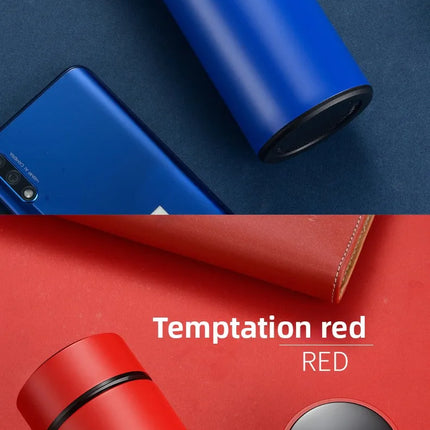 500ML Temperature Display Thermos Cup Stainless Steel Divided Thermos Bottle Outdoor Vacuum Insulated Cup Father's Day Gift