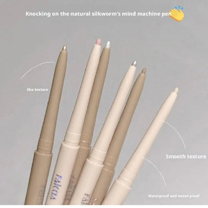 Charming Shiny Lying Silkworm Eyeliner Pencil Matte Waterproof Lasting Highlighter Eyeshadow Glitter Liquid Liner Eye Pencile