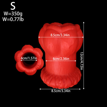 Super Big Buttplug S/XXL Silicone Hollow Anal Toy Fisting Huge Butt Plug Vaginal Anal Speculum Dilator Anal Enema Flushing Adult