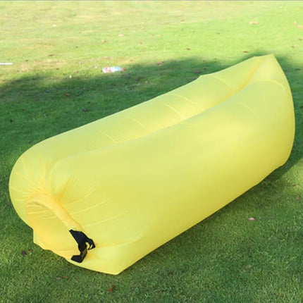Kid Lazy Inflatable Sofa Bag Outdoor Portable Inflatable Couch Folding Camping Mattress Music Festival Recliner Outdoor Toy
