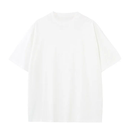 Customized Printed Leisure T-Shirt Tee DIY Your Own Design Like Photo Or Logo White T-shirt Fashion Custom Men's Tops T-shirt