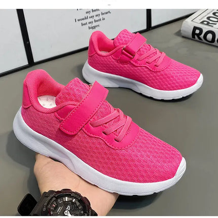 Hot Sale Cheap Sneakers Children Fashion Green Kids Running Shoes Size 28-39 Lightweight Outdoor Sports Shoes for Boy Girl 2023