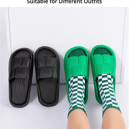 2023 Women Soft Sole Cloud Slippers Thick Platform Indoor Outdoor Beach Sandals Summer EVA Non Slip Flip Flops