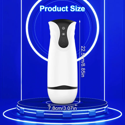 Automatic Male Mastubator Vibration Blowjob Machine for Men Masturbation Cup Sex Toys Adult Goods for Men Masturbate Supplies