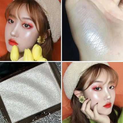 3Colors Facial Highlighter Makeup Palette Face Lasting Glow Brighten Contour Shimmer Powder Illuminator Highlight Cosmetics tool
