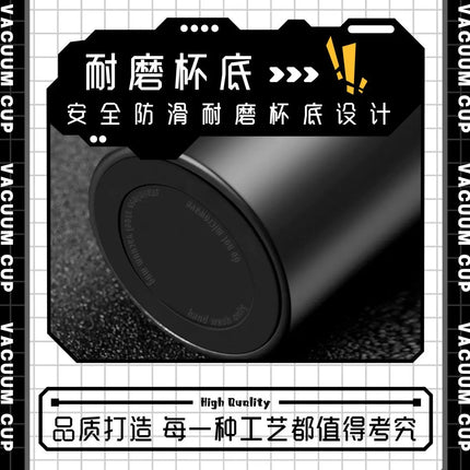 500ml Neon Genesis Evangelion Cute Anime Peripheral Insulated Water Bottle Creative 304 Stainless Steel Thermos Cup Student Gift