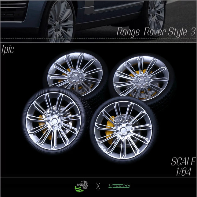 SpeedCG Model 1:64 Wheel Tire Diameter 12/11.4/11/10.5/10/9.4mm Car Model Modified Accessories Tires