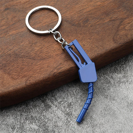 Creative Speed Gearbox Keychain Gear Head Pendant Keyring for Car Key Turbo Hub Brake Disc Charms Shock Absorber Keys Holder