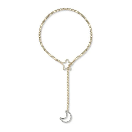 Womens Heart Slip Chain Necklace for Women with Rainstone Lock and Key Cuban Link Chunky Punk Rock Stainless Steel Choker