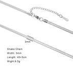 5 Snake Chain S / 45-50cm