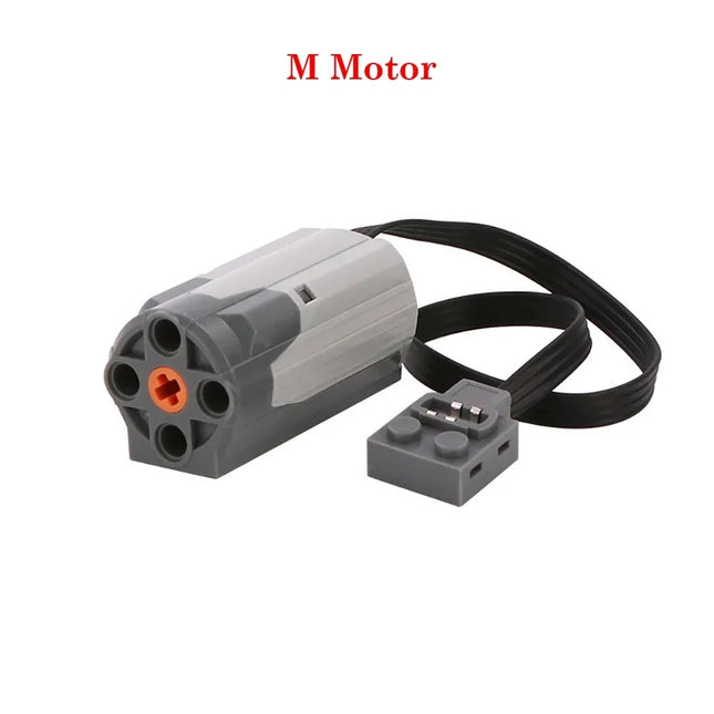 MOC Power Functions Parts Technical Servo Train Buggy M Motor 8883 Modified IR Remote Power Group Sets Lithium Battery Box 9686