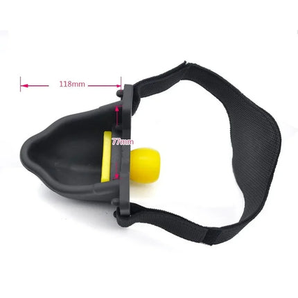 Silicone Gag Funnel Pee Slave BDSM Sexy Toys Femdom Restraints Fetish Drink Urine Props Gay Game